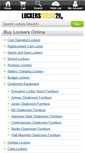 Mobile Screenshot of lockers-direct2u.com
